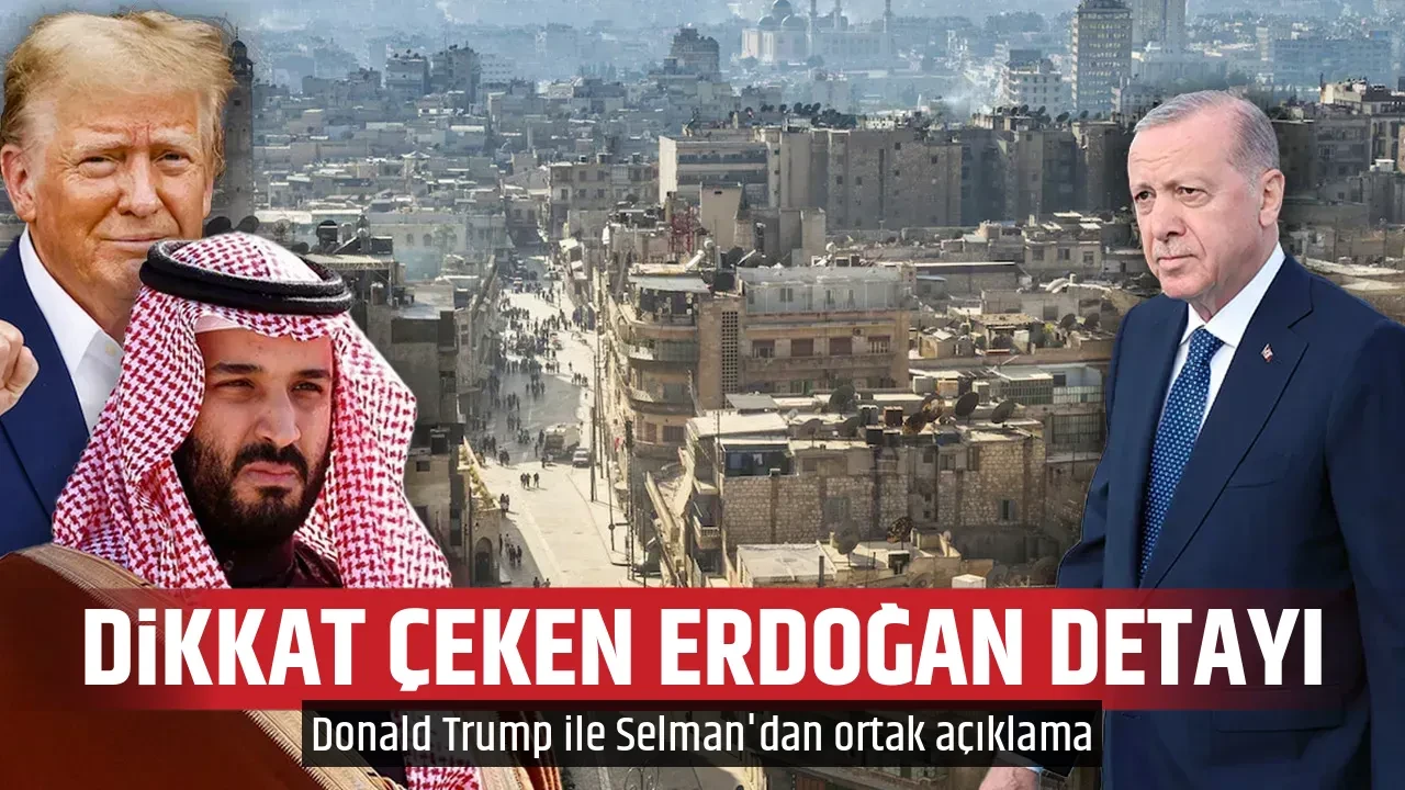 DİKKAT ÇEKEN ERDOĞAN DETAYI
