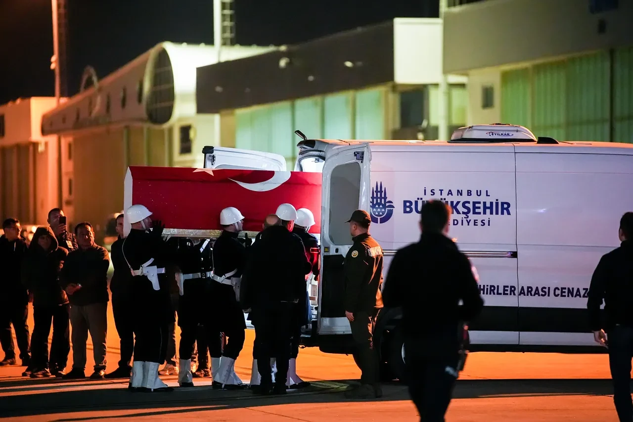 Şehit pilot Hasan Bahar'ın naaşı Türkiye'ye getirildi