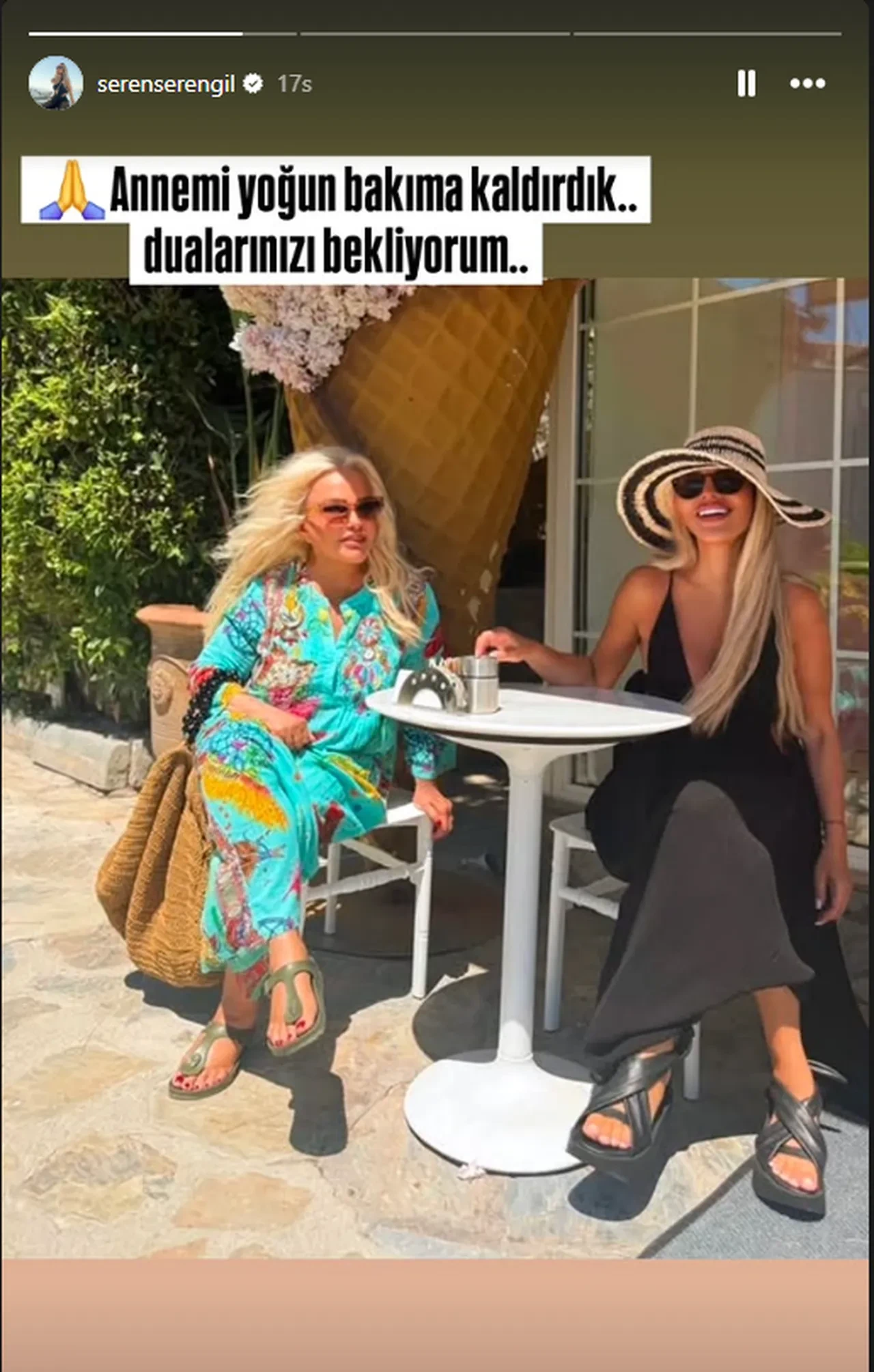 Seren Serengil'den Sağlık Bakanı'na çağrı: Bana bir ambulans uçak yollayınız