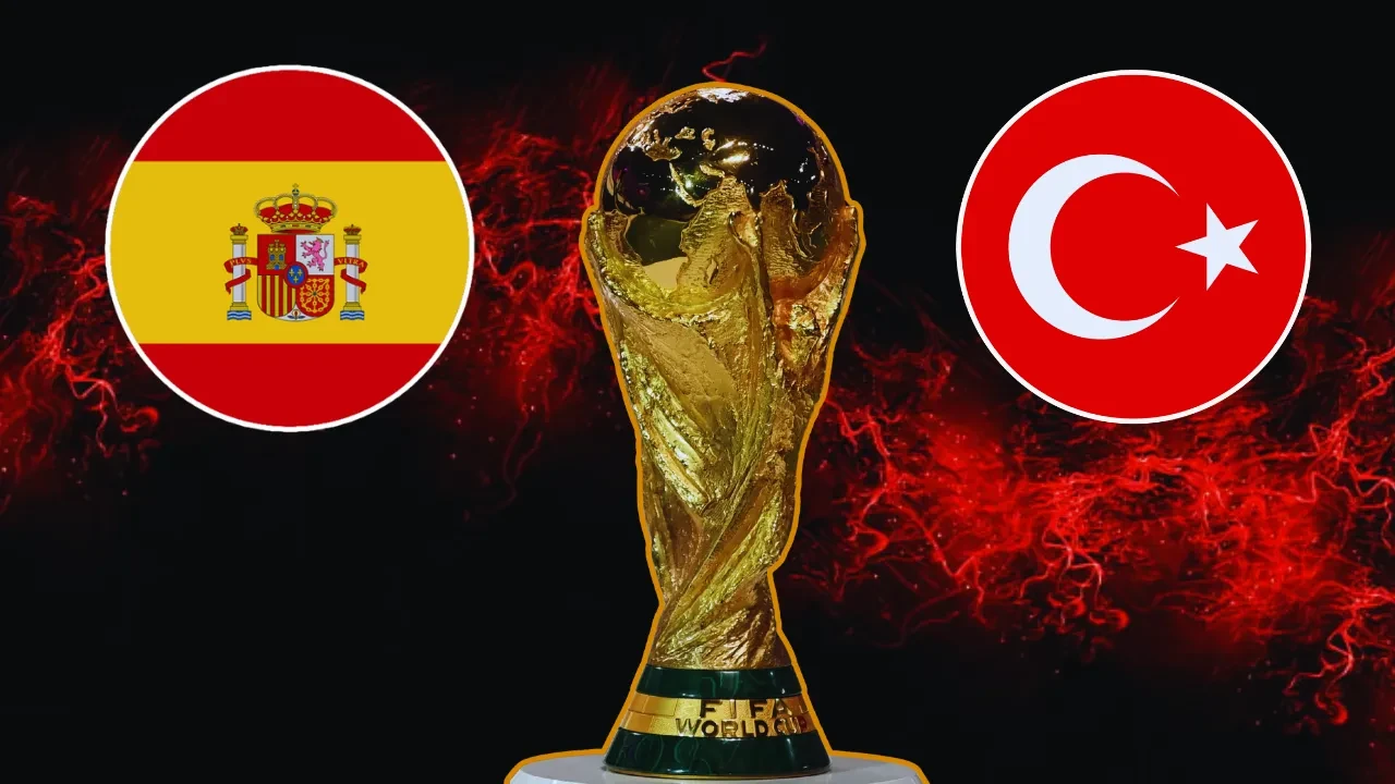 Türkiye İspanya deplasmanında | DÜNYA KUPASI CANLI MAÇ ANLATIMI