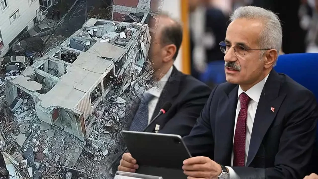 Gebze'deki bina metro çalışmaları yüzünden mi çöktü? Bakan Uraloğlu'ndan Bilir ailesi açıklaması! 