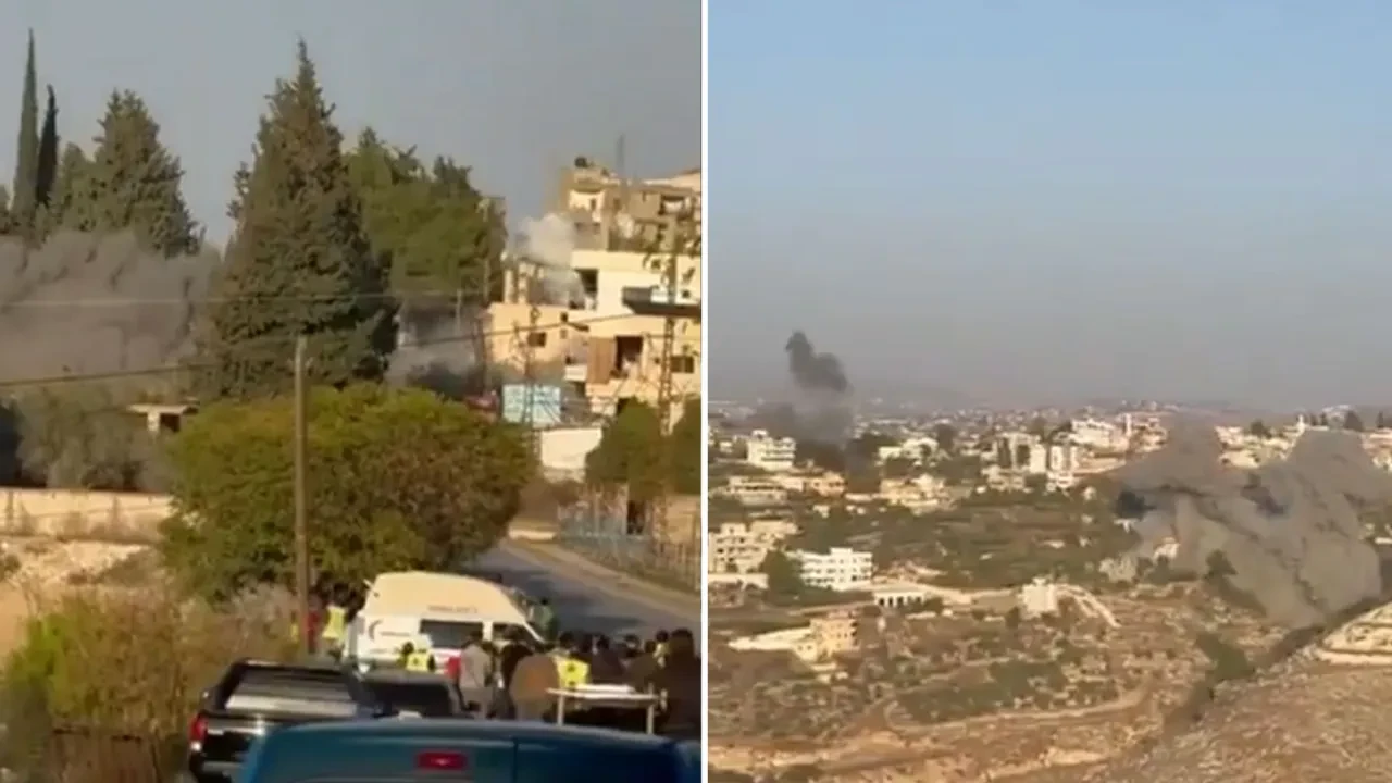 İsrail savaş uçakları Lübnan'ın güneyine saldırdı! Hedefte Hizbullah var