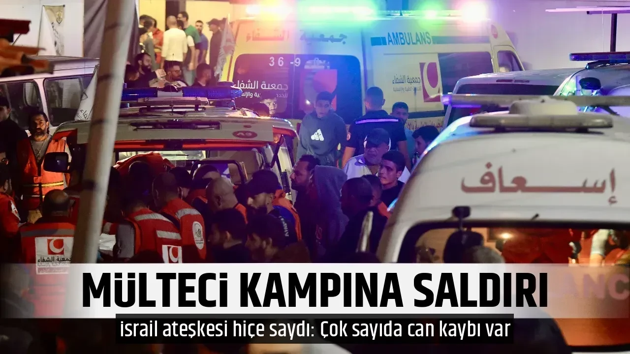 MÜLTECİ KAMPINA SALDIRI