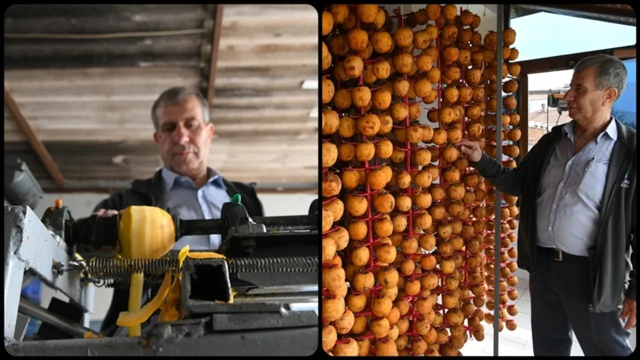 50 liralık hurmayı 500 lira yaptı! Orijinal kurutma metoduyla paraya para demiyor