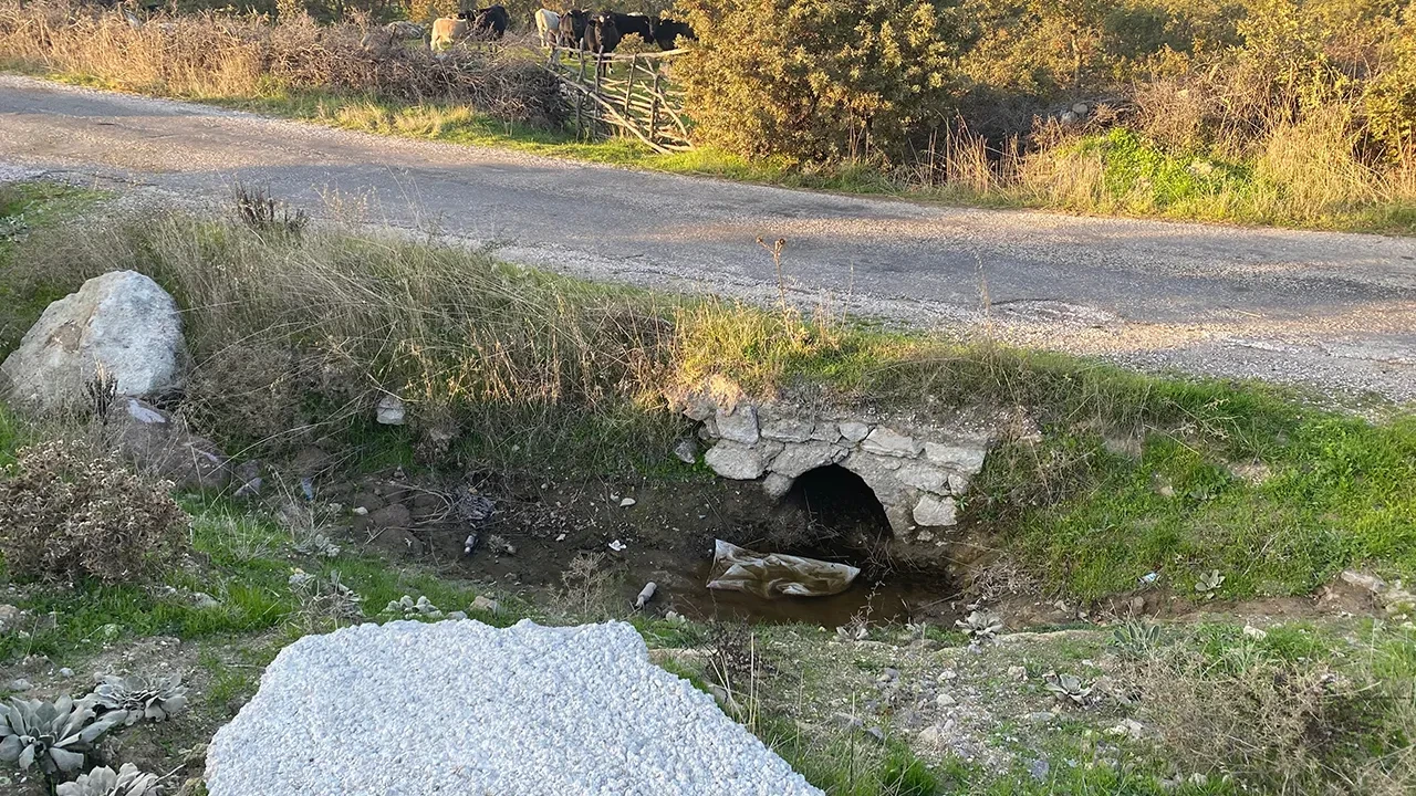 Çanakkale'de arazide bebek cesedi bulundu