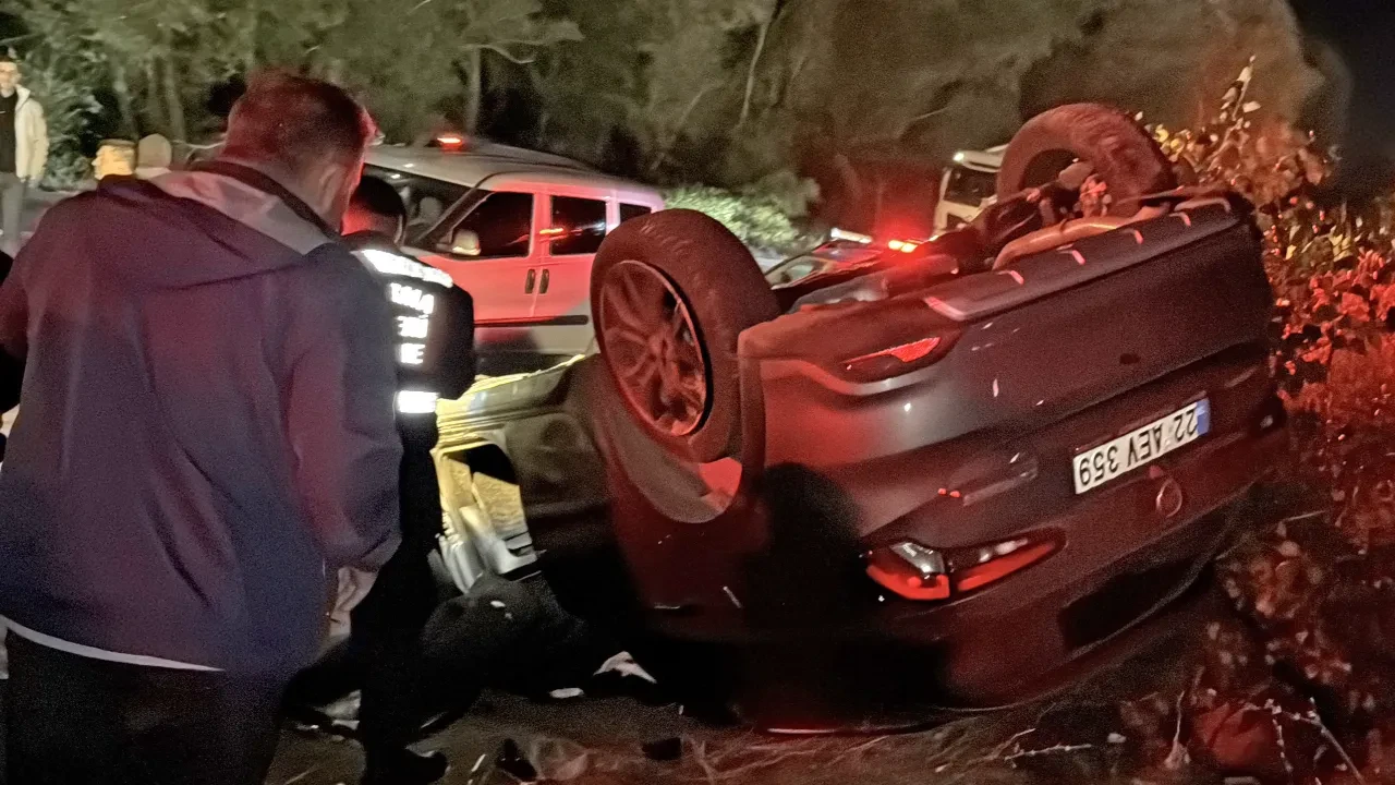 Edirne'de zincirleme trafik kazası: Ölü ve yaralı var!