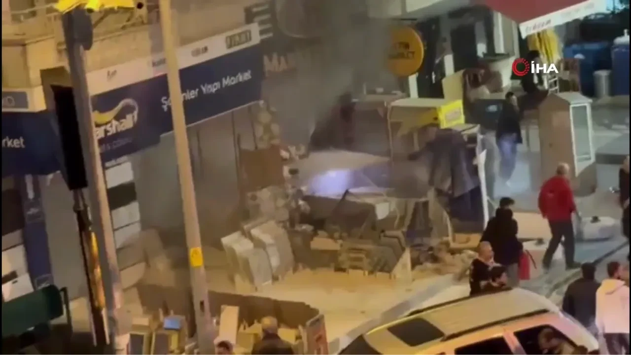 Ailesine kızdı, iş yerini ateşe verdi! Yaralılar var