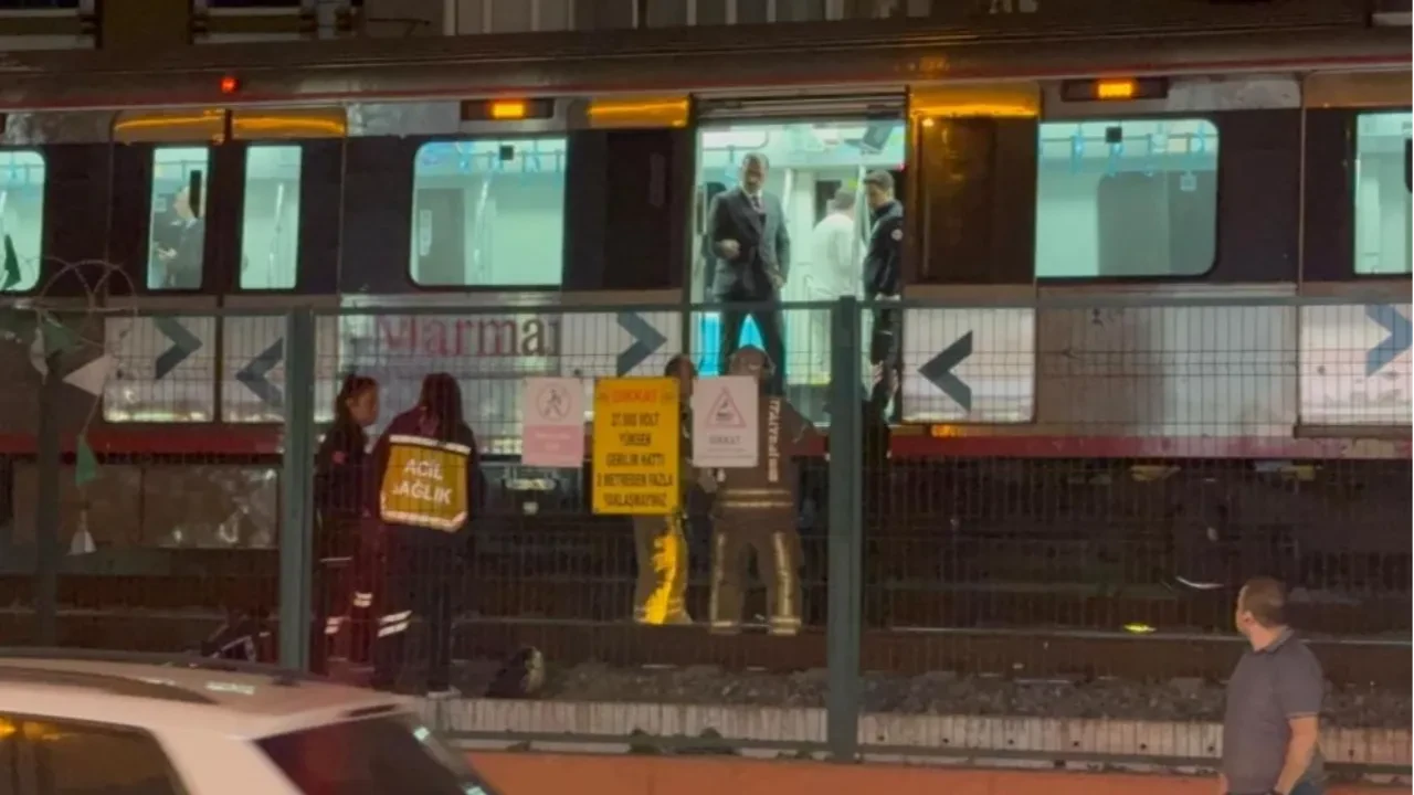 Küçükçekmece Marmaray durağında intihar! 