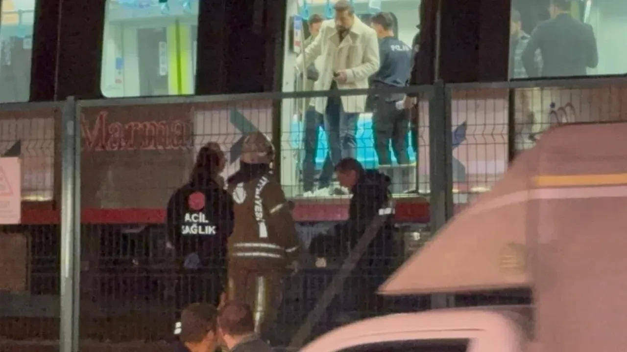 Küçükçekmece Marmaray durağında intihar! 