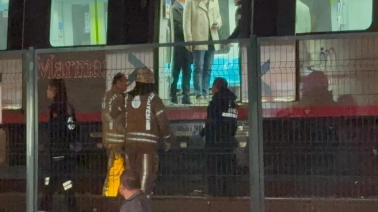 Küçükçekmece Marmaray durağında intihar! 