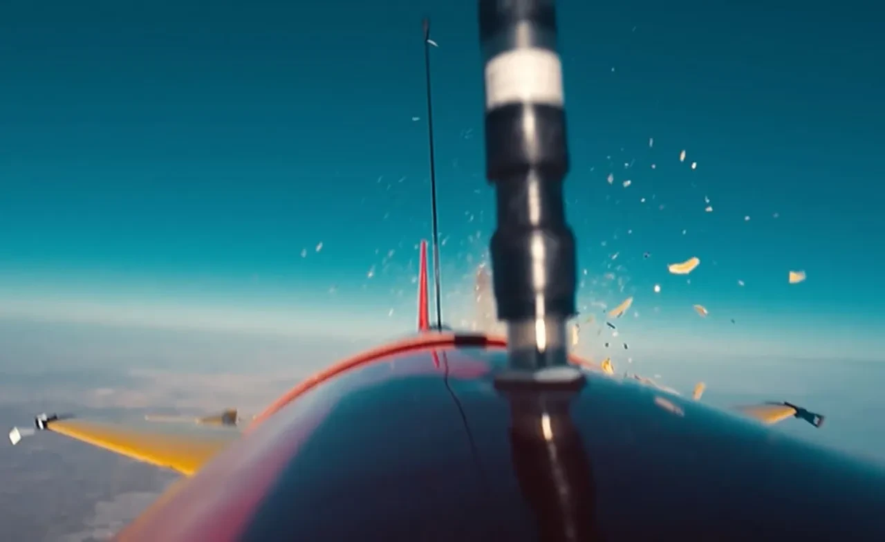 LEVENT Yakın Hava Savunma Sistemi ilk hava hedefini tam isabetle vurdu! 