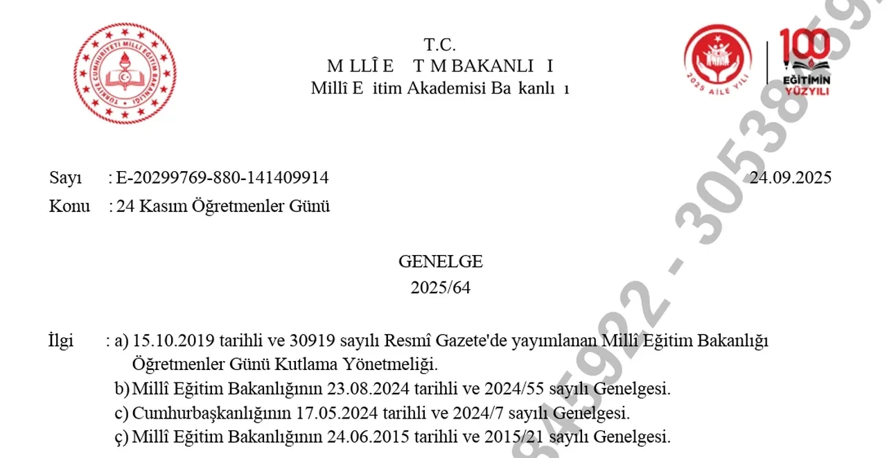 Öğretmenler Günü hediyesi yasak mı? MEB Öğretmenler Günü Kutlama Yönetmeliği yayımlandı