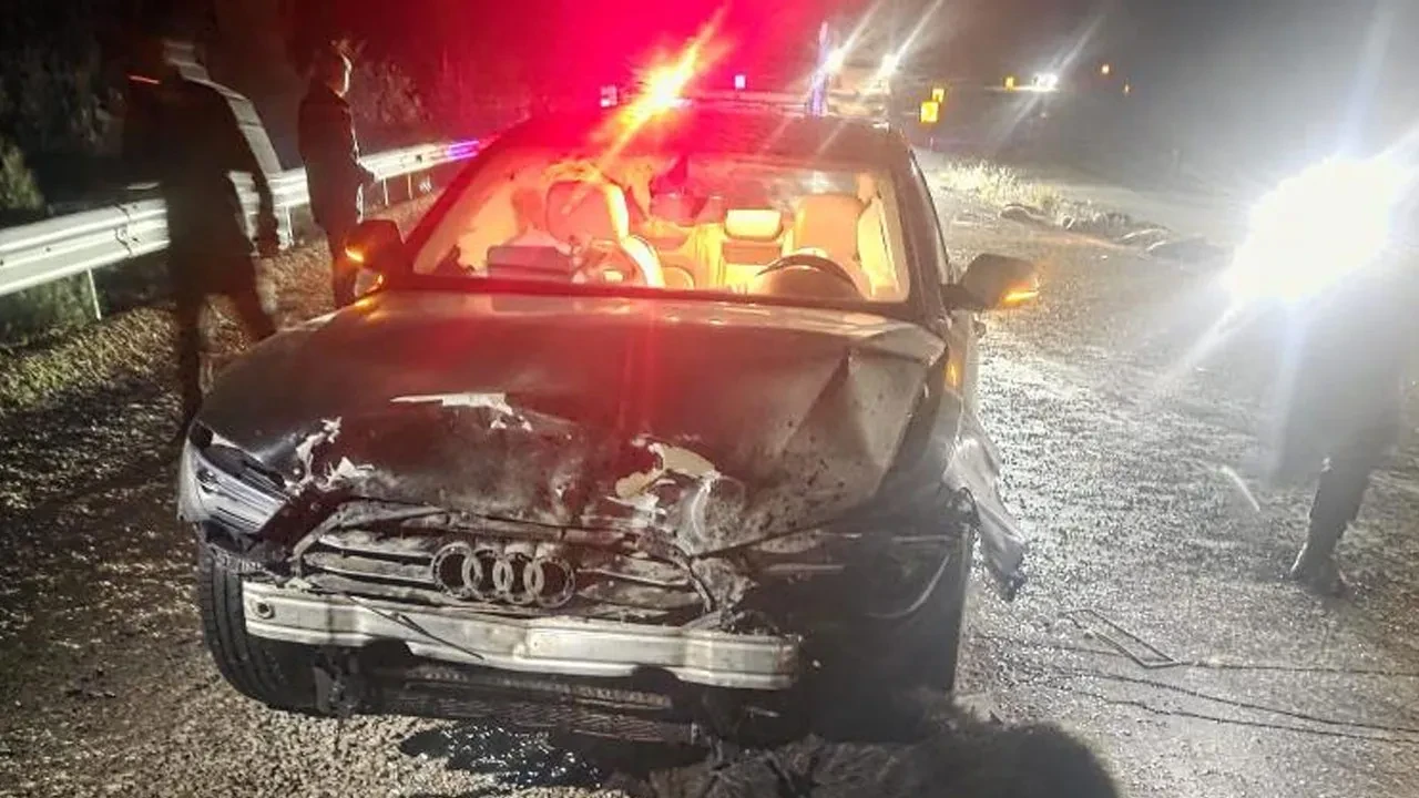 Sinop Belediye Başkanı Metin Gürbüz trafik kazası geçirdi