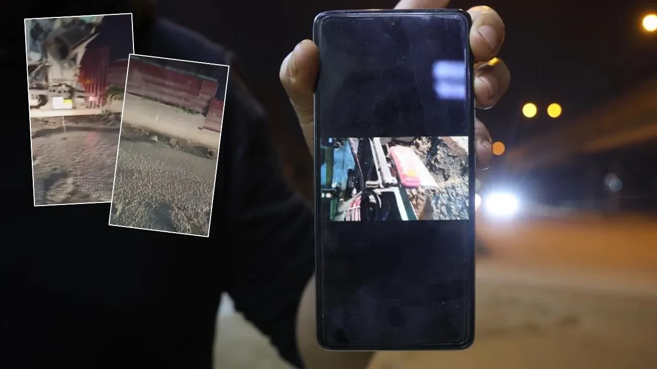 Yola beton döken şahsın savunması şoke etti: 