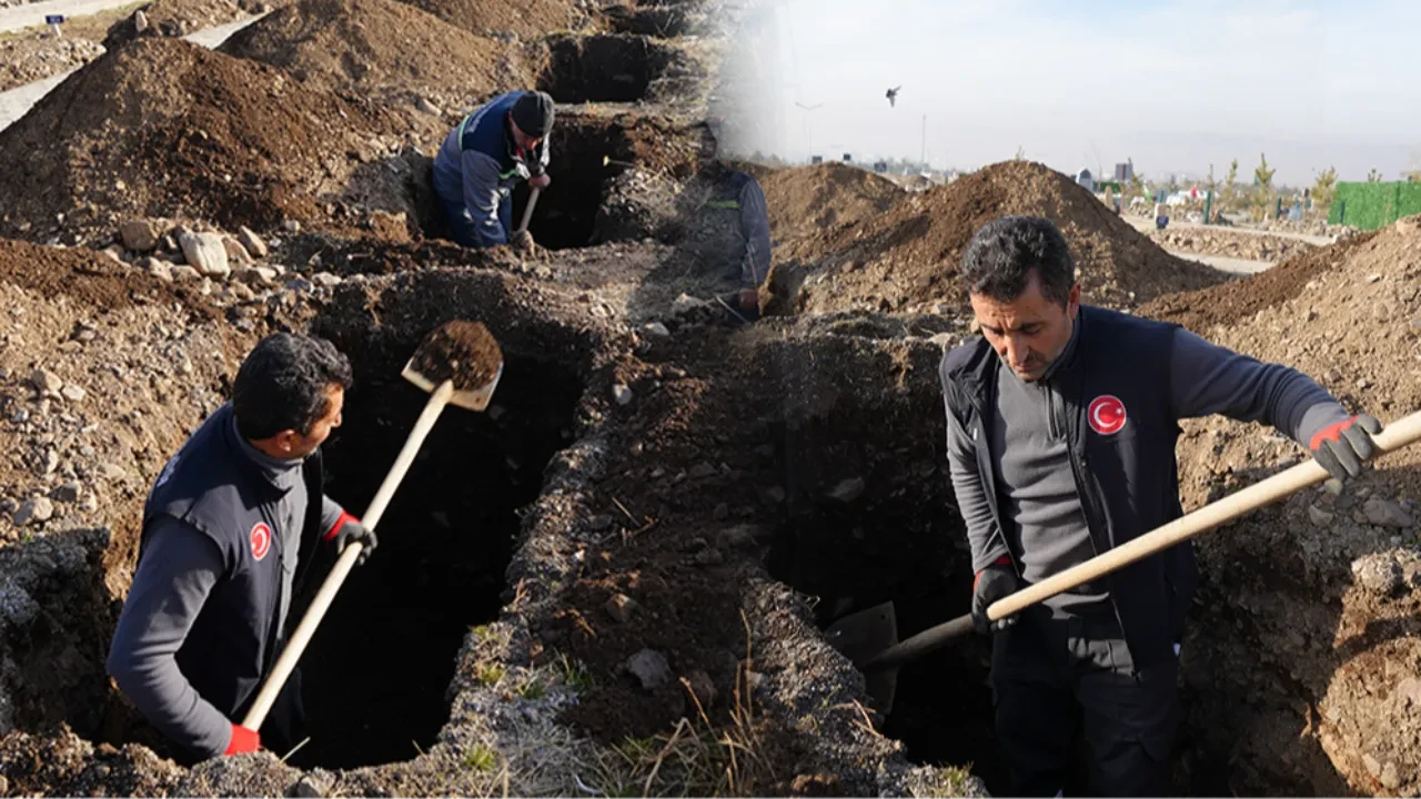 Erzurum'da yüzlerce mezar kazıldı! Sebebi ortaya çıktı 