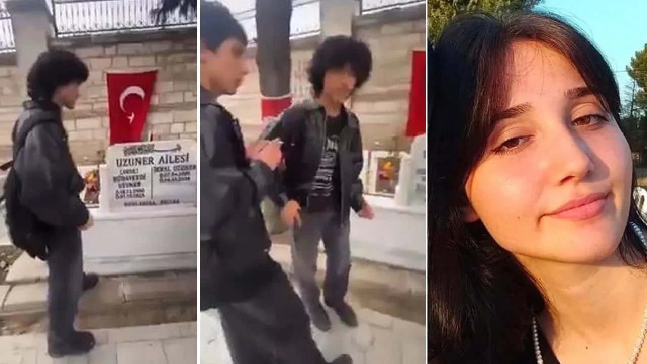 Surlarda öldürülen İkbal Uzuner'in mezarında uygunsuz hareketler yapan 2 kişi gözaltına alındı