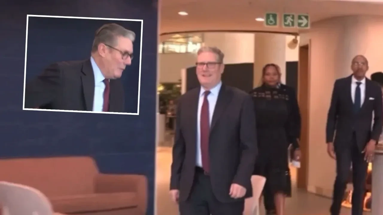 İngiltere Başbakanı Starmer için G20'de tatsız an! Düşmekten son anda kurtuldu