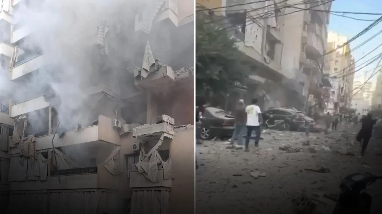 İsrail, Lübnan'ın başkenti Beyrut'u vurdu! Hedefte Hizbullah'ın üst düzey ismi var