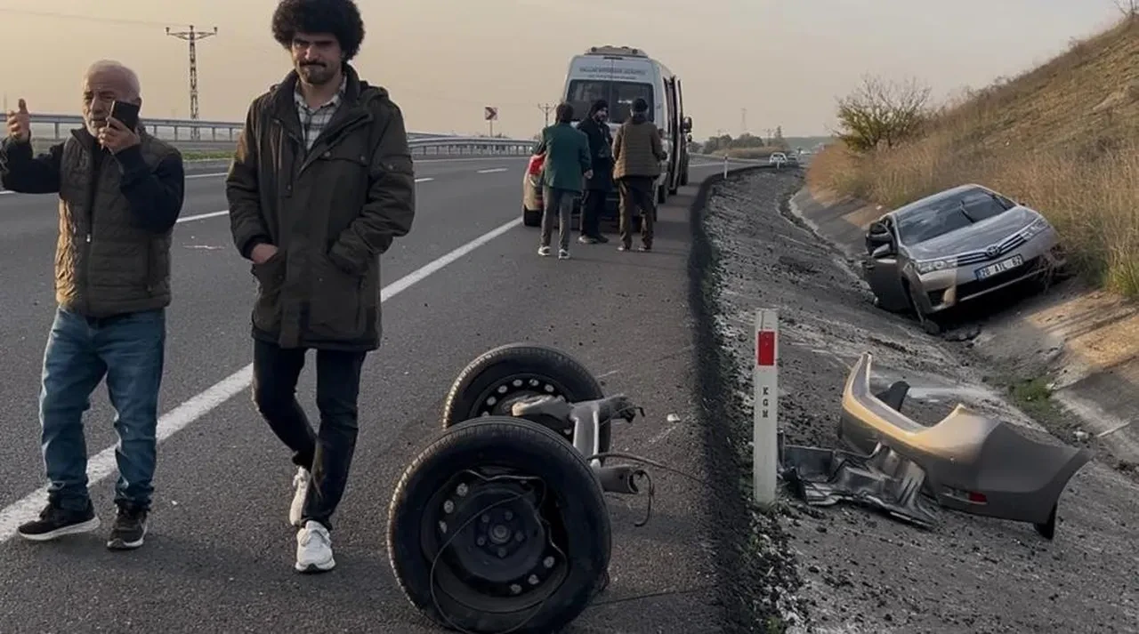 Tersten geldi 2 araç pert oldu! Açıklaması kafaları karıştırdı: "Bu yol bir yere gidiyor ama nereye gidiyor bilmiyorum"