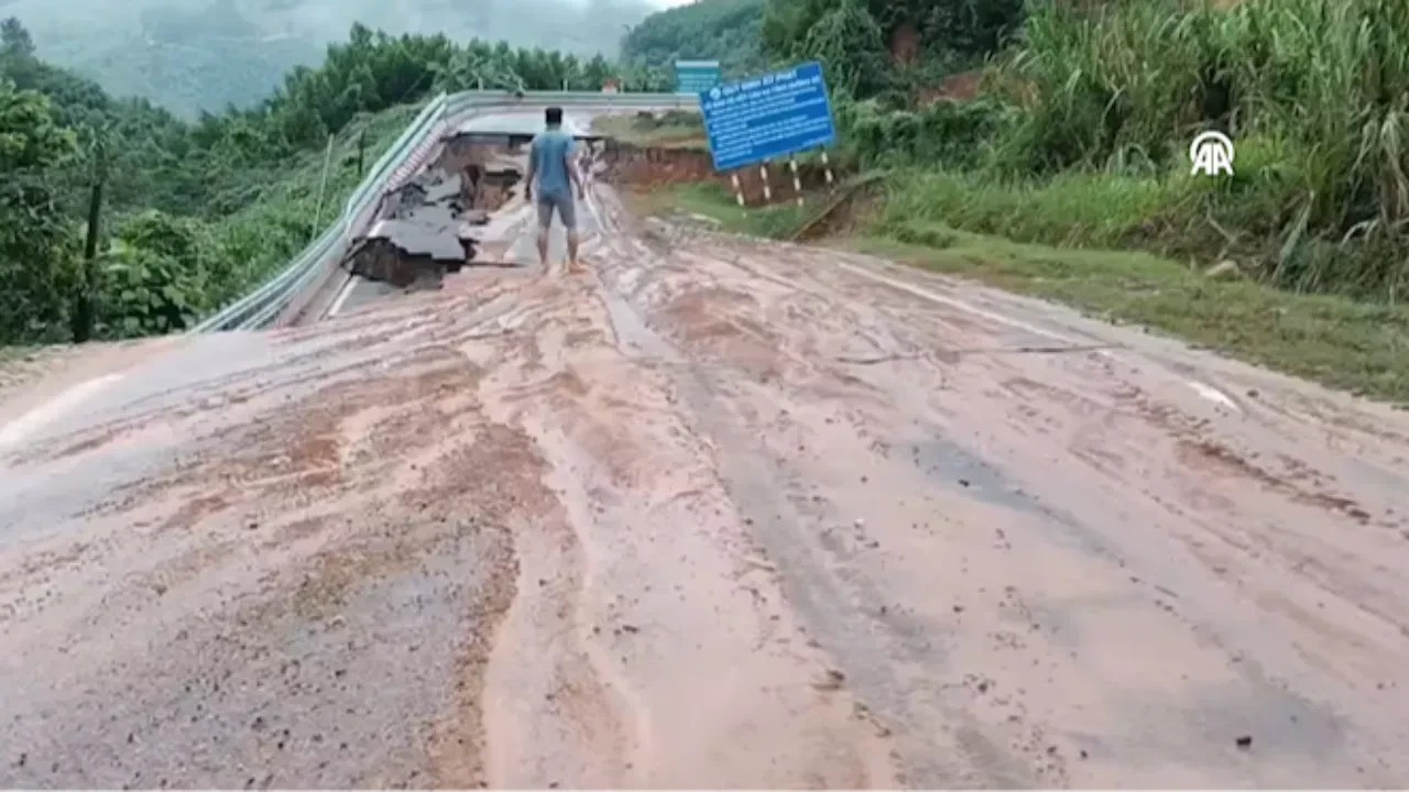 Sel Vietnam'ı yıktı geçti: Onlarca kişi öldü, çok sayıda kayıp var