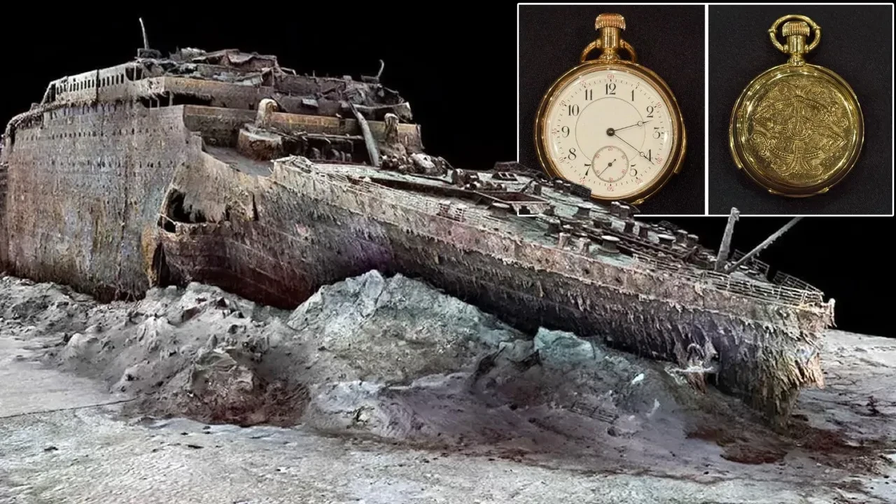 Titanik'in batışı sırasında bir aşk hikayesine şahit olan saat rekor fiyata satıldı