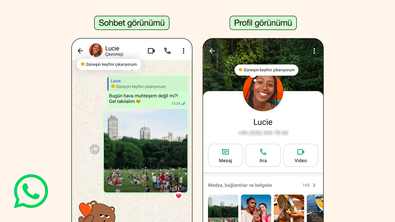 WhatsApp yıllar önce kaldırdığı 'Hakkında' durumu özelliğini çok farklı bir şekilde geri getiriyor