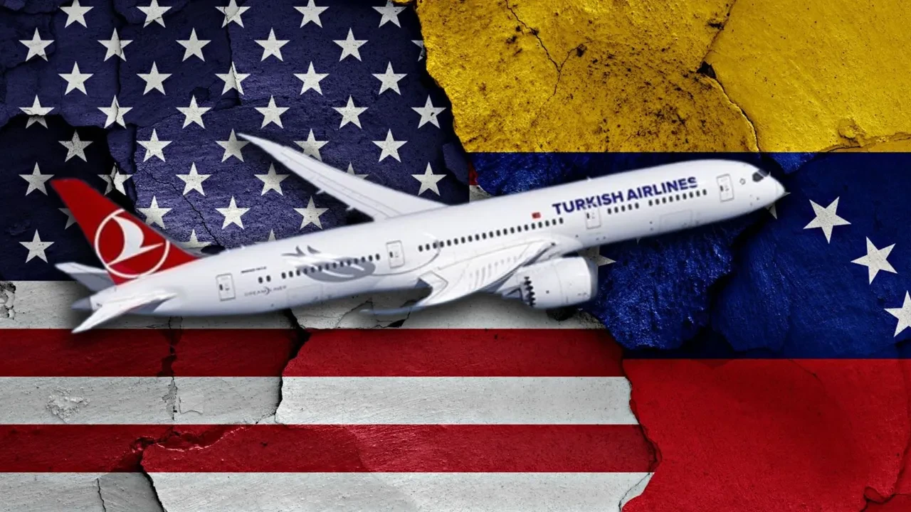 ABD-Venezuela arasında savaş tedirginliği: THY de birçok şirket gibi uçuşları iptal etti