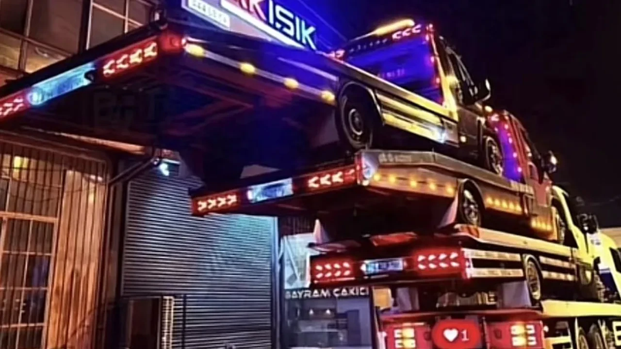 Çekici şovu pahalıya patladı! 2 ay ehliyetine veda etti