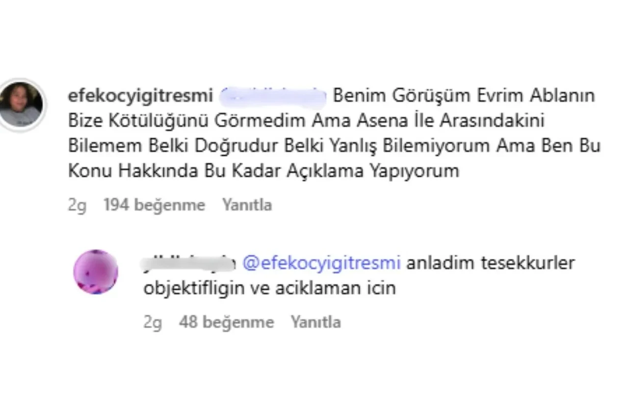 Evrim Akın'ın sunduğu programla ünlenen Çitos Efe, Asena Keskinci'nin açıklamaları hakkında konuştu