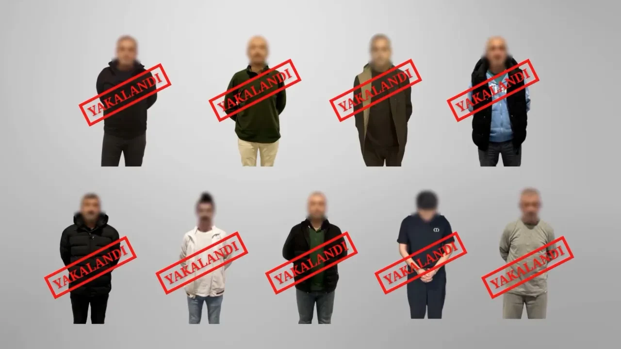 Kırmızı bültenle aranan 9 suçlu Türkiye'ye getirildi 