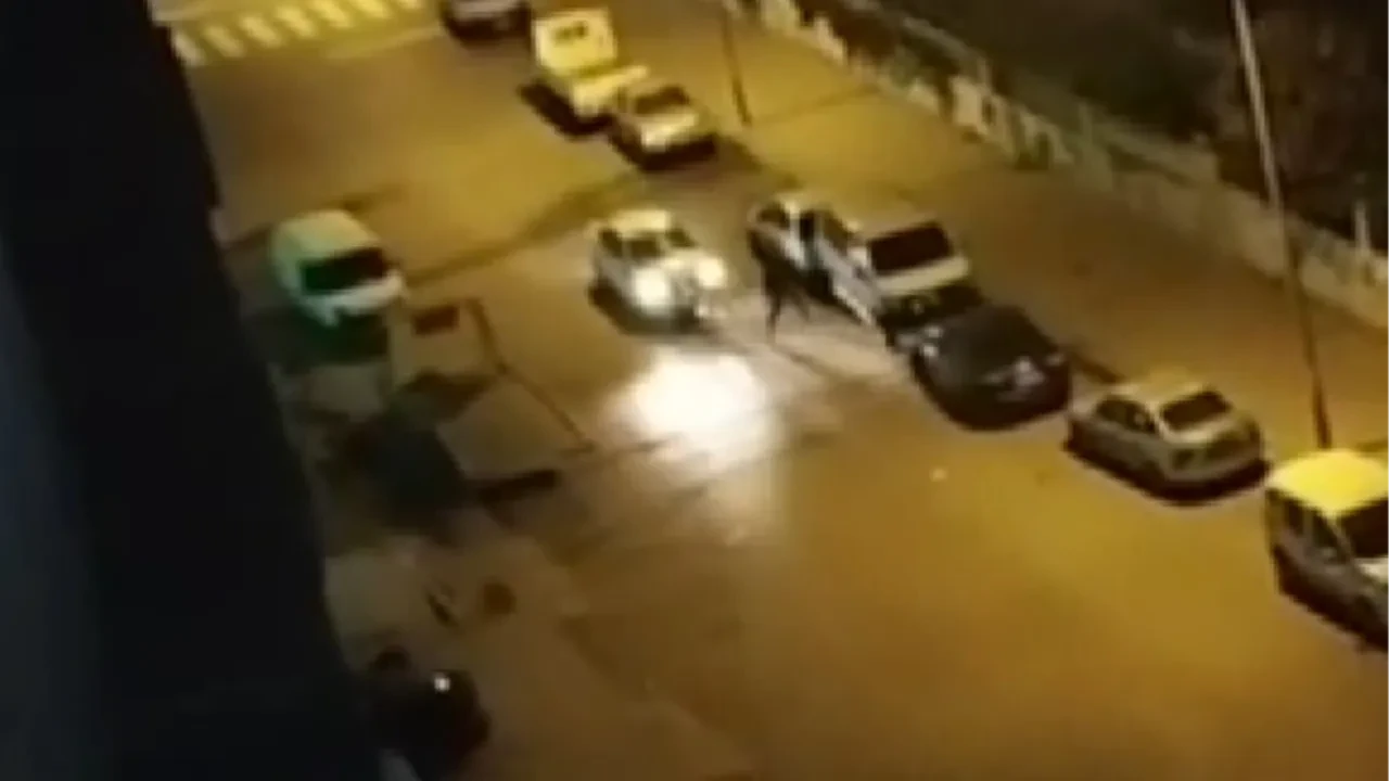 Önce tartıştı, sonra aracını üzerine sürdü! O anlar kamerada