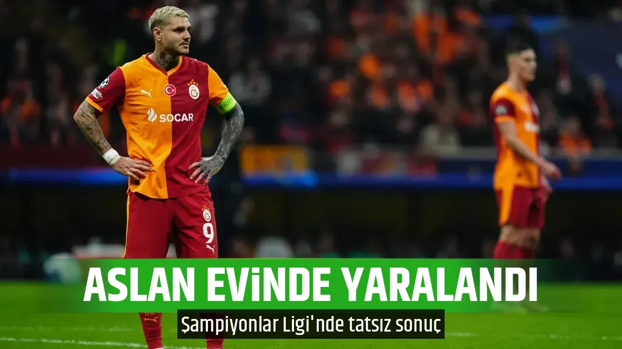 ASLAN EVİNDE YARALANDI