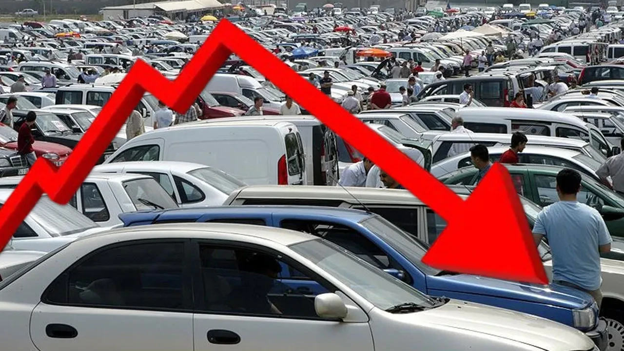 İkinci el otomobilde şok fiyat düşüşü! Enflasyon ve dövizin gerisinde kaldı