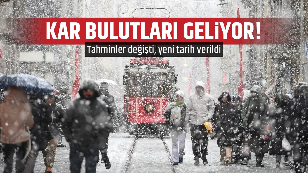 KAR BULUTLARI GELİYOR!