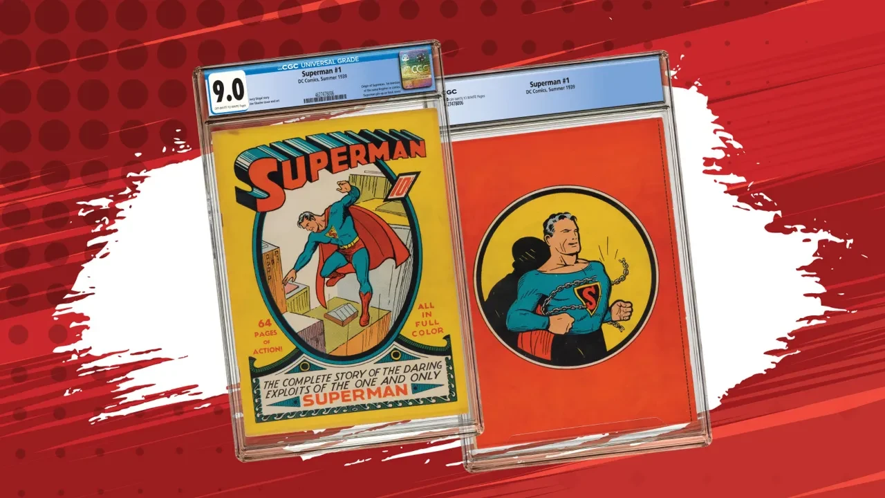 Temizlik yaparken milyoner oldular! Bir numaralı Superman dudak uçuklatan fiyata satıldı