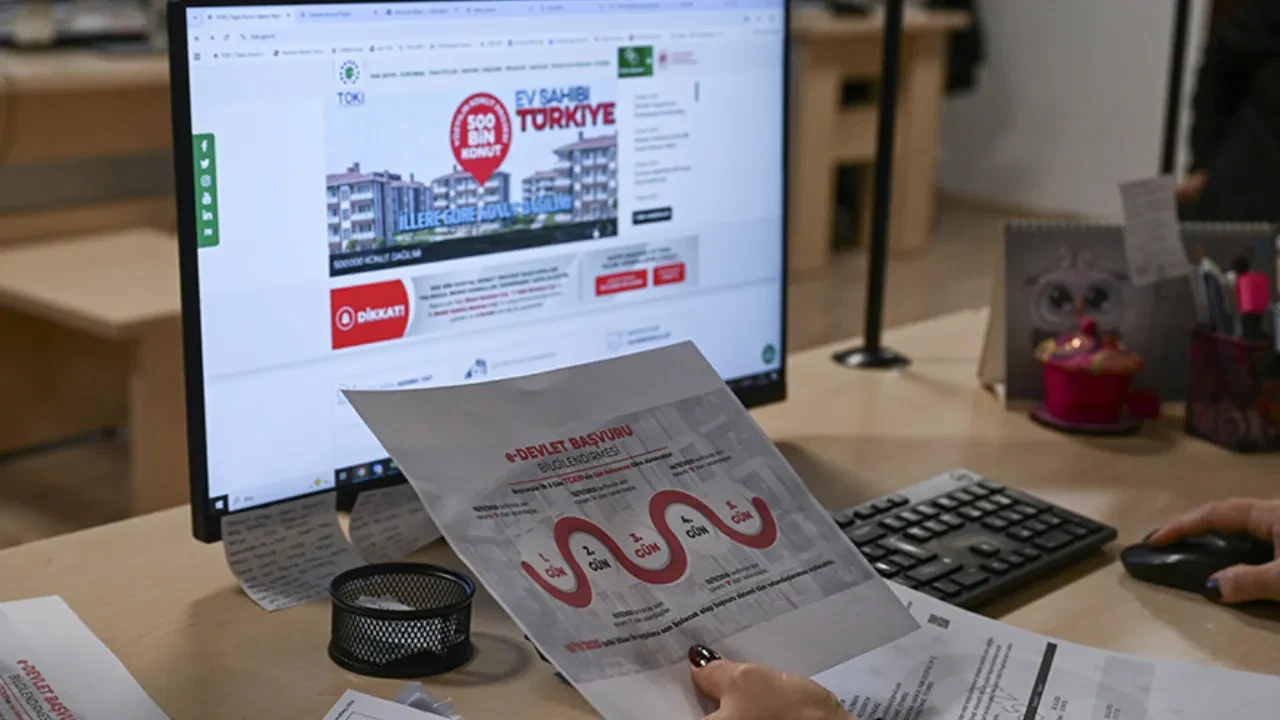 TOKİ ne zaman açıklanacak? İlk aşamada başvuru durumu “Değerlendiriliyor” yazacak