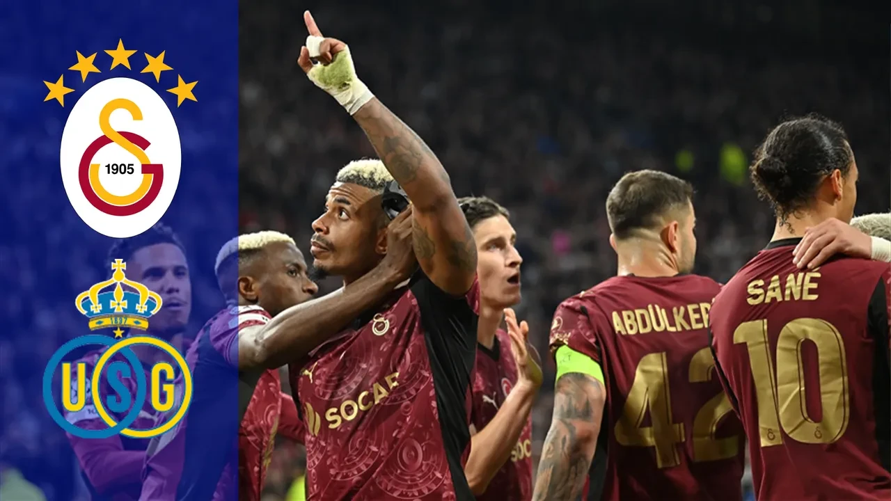 TRT 1 canlı nereden izlenir? Galatasaray - Union Saint-Gilloise maçı başlıyor