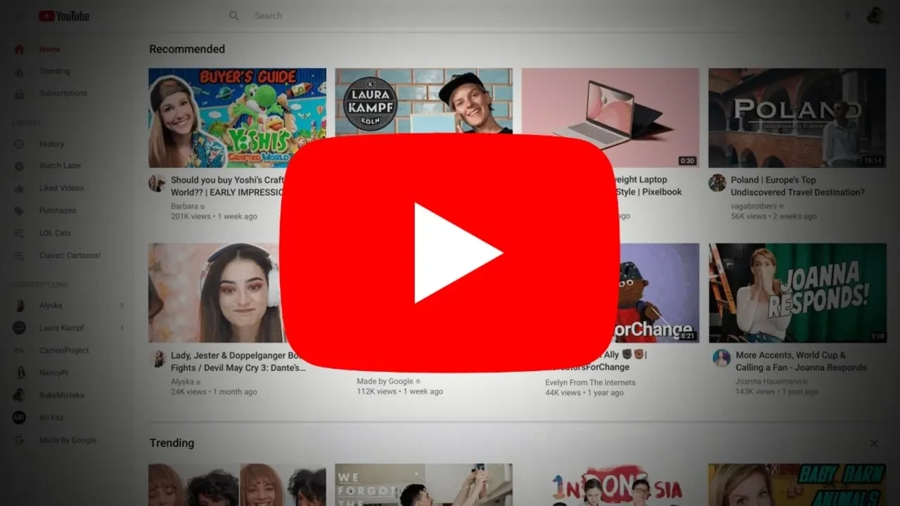 YouTube, yapay zekâ ile kişiye özel ana sayfa dönemini başlatıyor