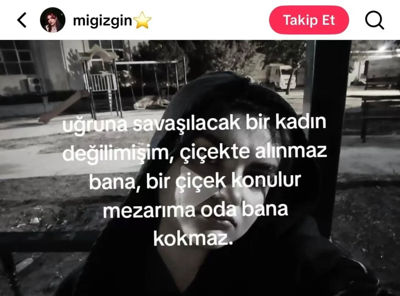 Yurdunun penceresinden düştü! Mizgin'in bir gün önce attığı paylaşım yürekleri dağladı!