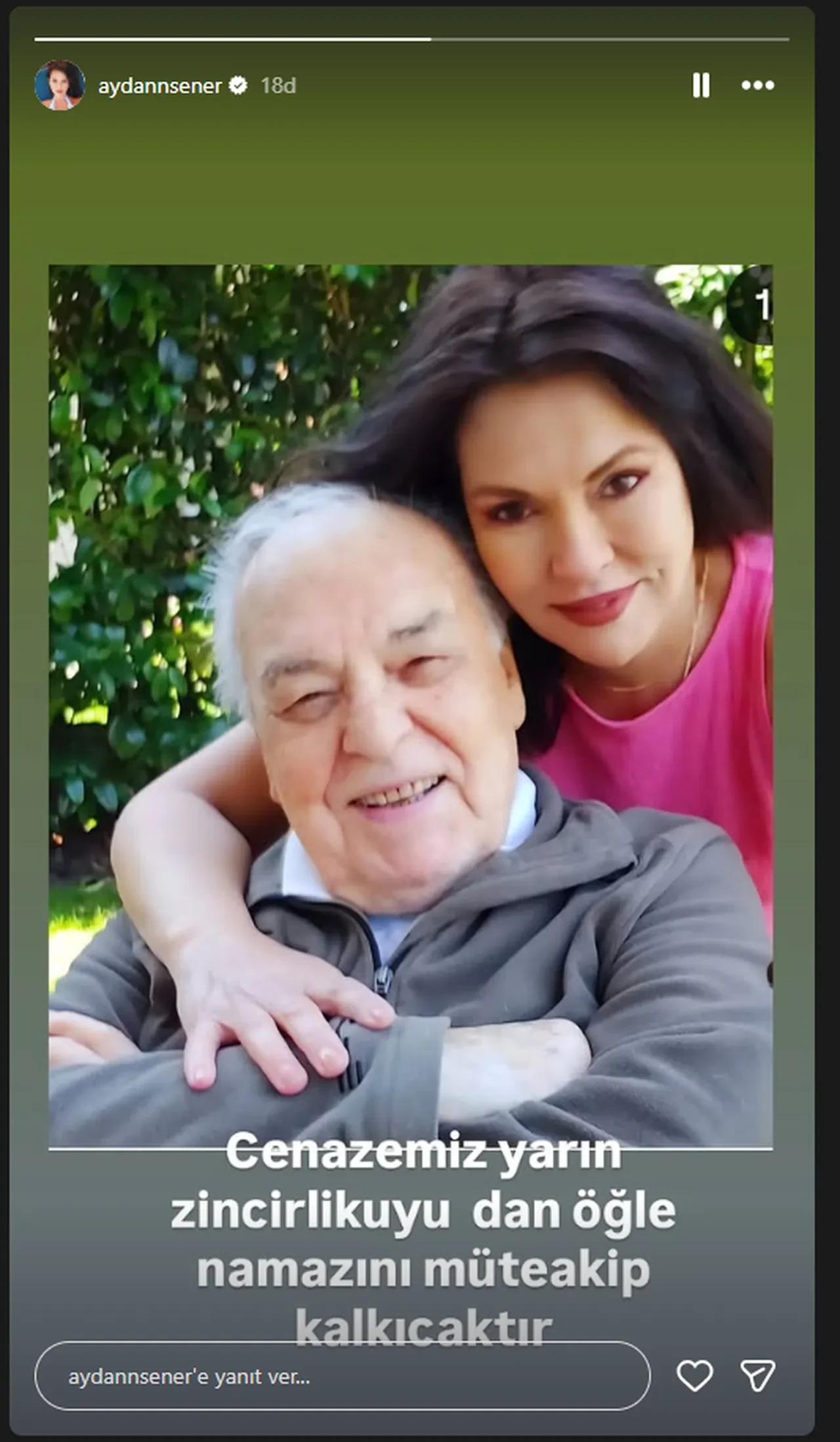 Aydan Şener'in acı günü! Babası Nezir Şener hayatını kaybetti 