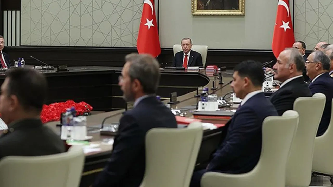MGK toplantısı Cumhurbaşkanı Erdoğan başkanlığında başladı