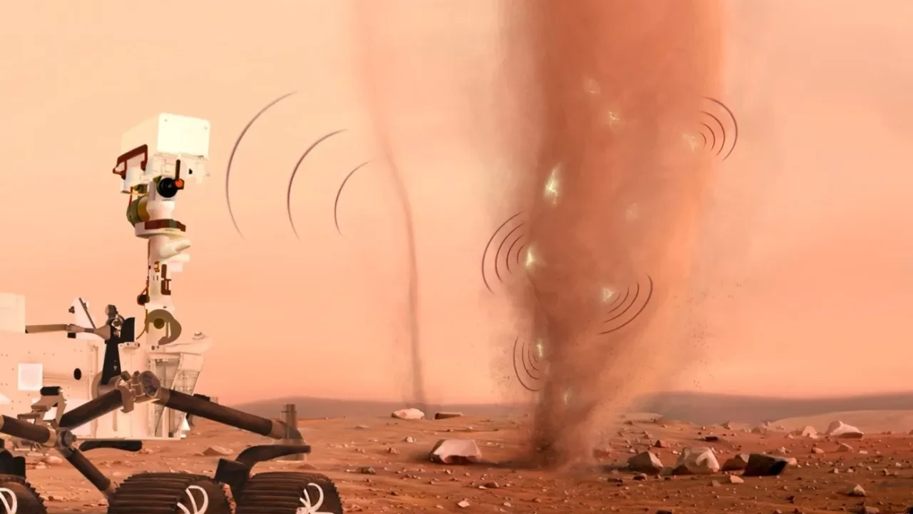 Bilim insanları Mars'ta duyulan çıtırtı sesini çözdü: İşte nedeni