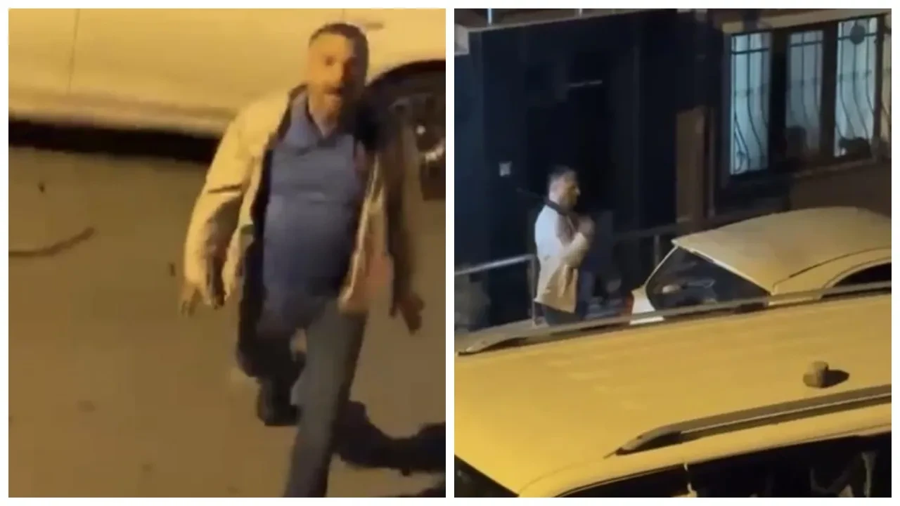 Komşunun arabasını demirle parçaladı: Fenomenlik yap!