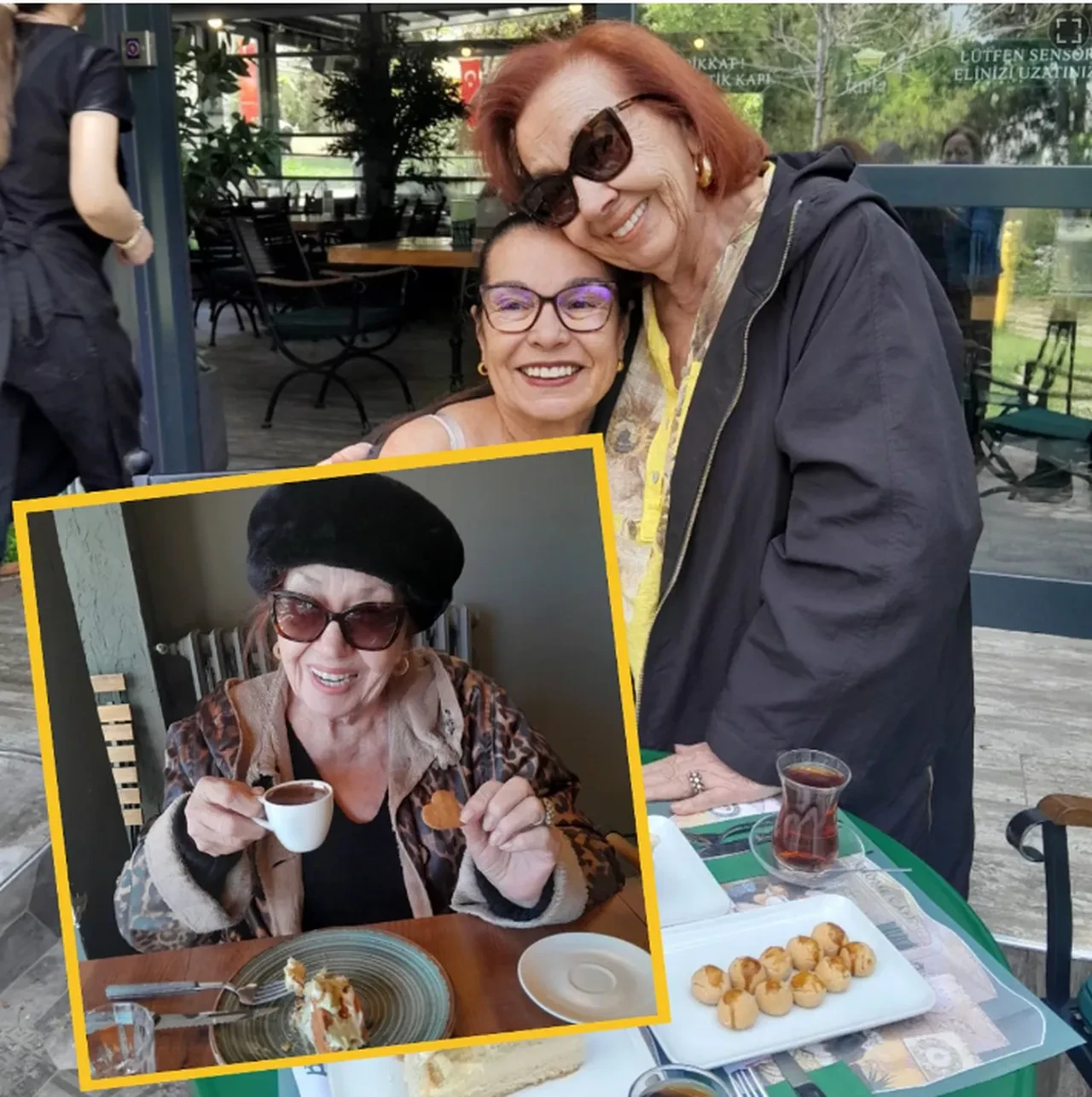 Yaprak Dökümü'nün Hayriye'si Güven Hokna'nın yeni imajı ortaya çıktı