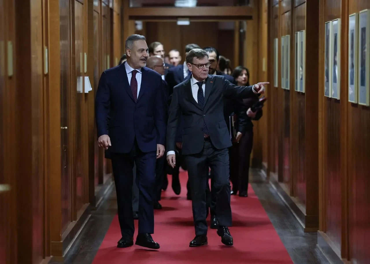 Bakan Hakan Fidan Alman mevkidaşı ile bir arada: Türkiye'nin AB süreciyle ilgili dikkat çeken açıklamalar