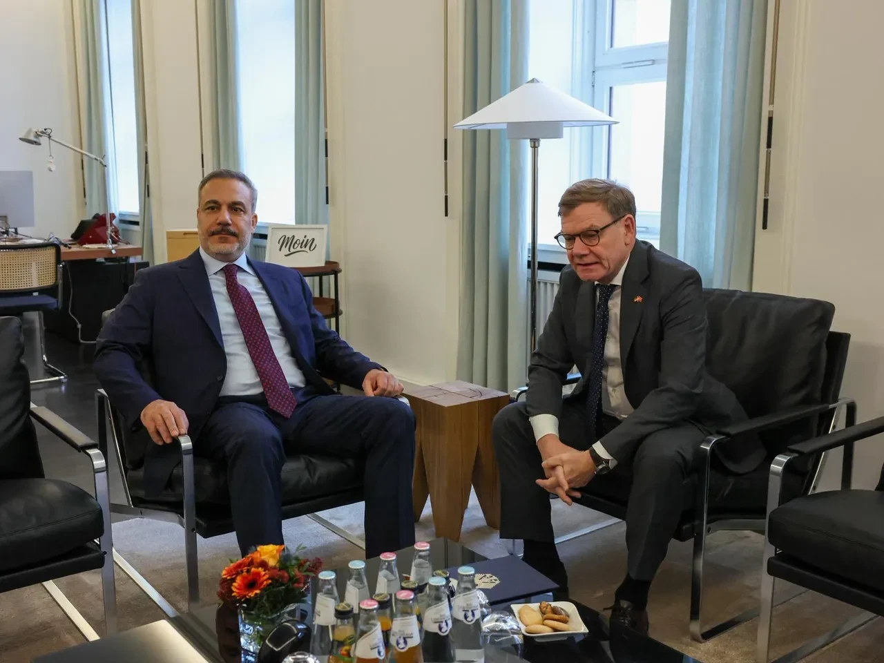 Bakan Hakan Fidan Alman mevkidaşı ile bir arada: Türkiye'nin AB süreciyle ilgili dikkat çeken açıklamalar