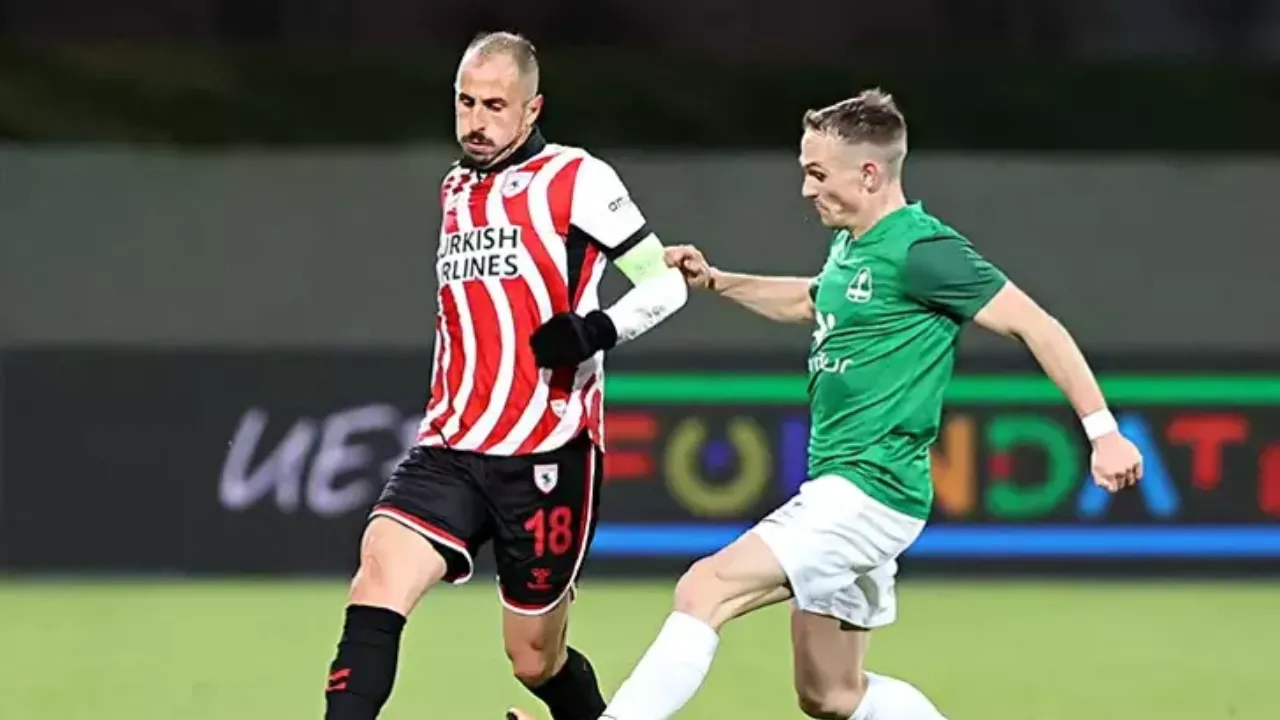 Breidablik Samsunspor maç skoru belli oldu! UEFA Konferans Ligi