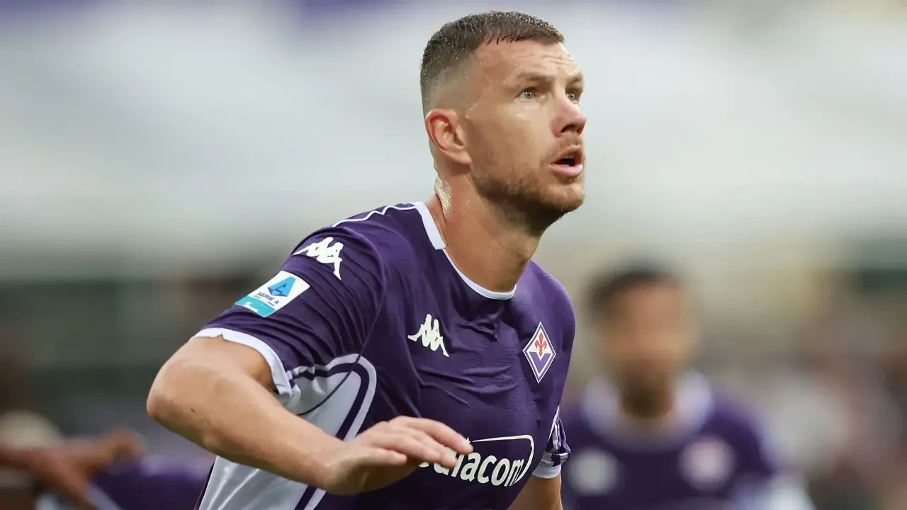 Edin Dzeko'dan Fiorentina taraftarlarına büyük rest!