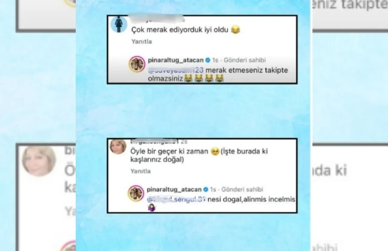 Pınar Altuğ 19 yaşındaki halini paylaştı! Eleştiri yapan takipçilerine tek tek cevap verdi 