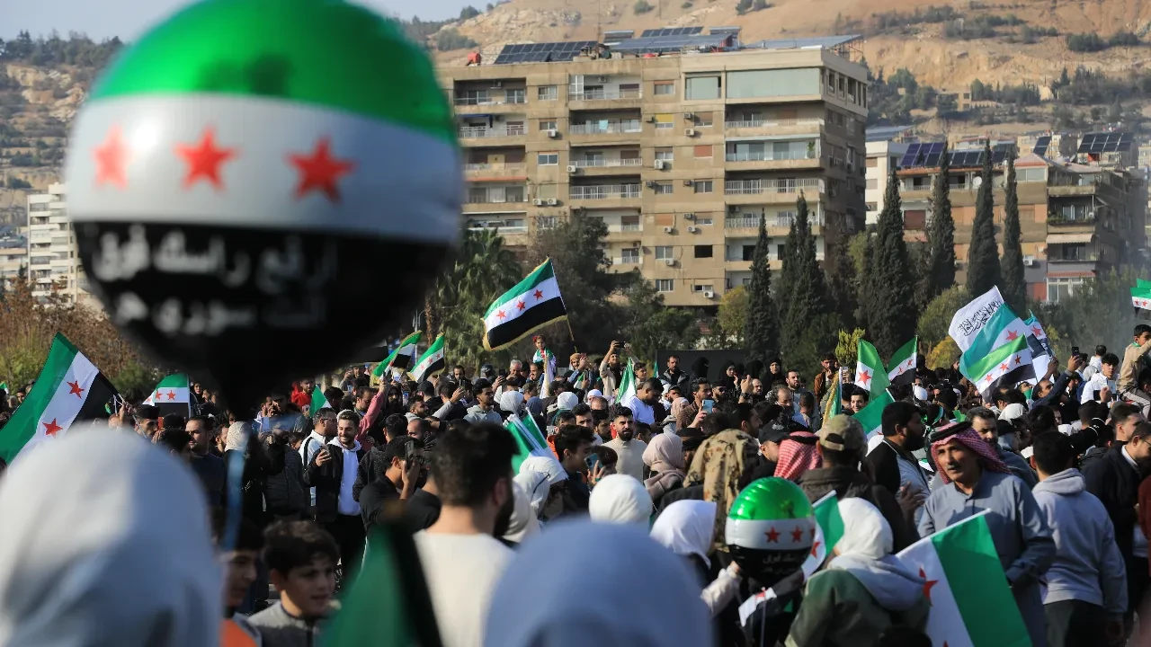 Suriye'de rejiminin devrildiği